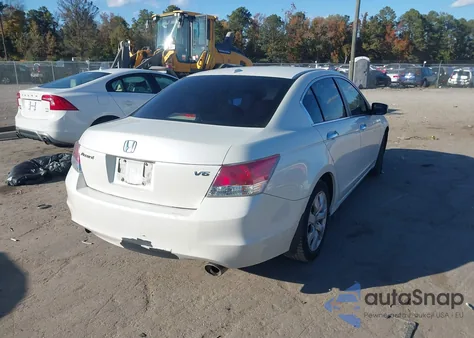2008 Honda Accord 3.5 Ex-L из США, поврежденный, VIN 1HGCP36828A027814